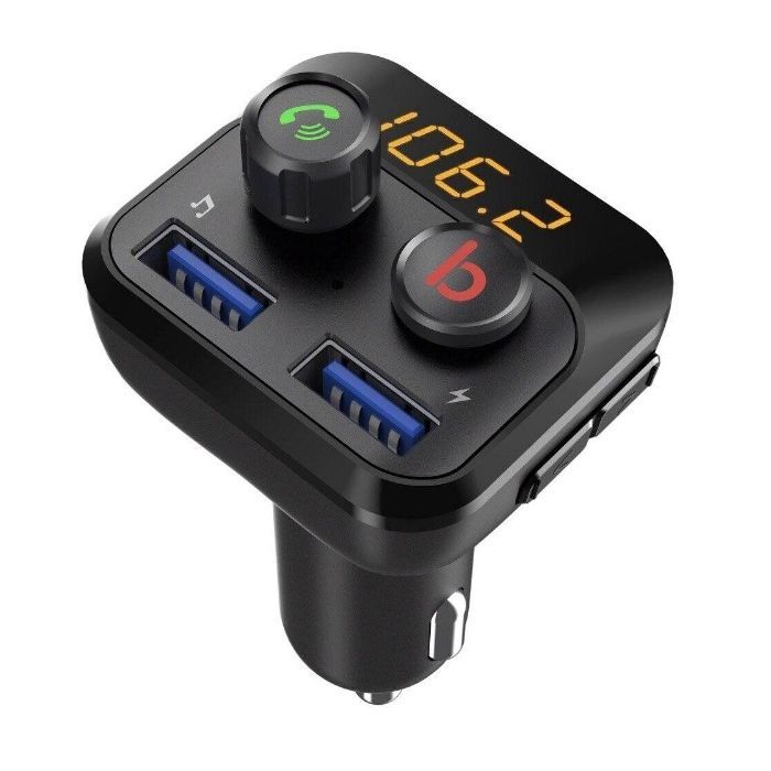 FM модулятор Grand-X 98GRX MegaBass, Bluetooth V5.0 MicroSD, 2USB , MegaBass, han (98GRX) зображення 6