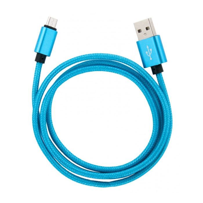 Дата кабель USB 2.0 AM to Micro 5P 1.0m blue Dengos (NTK-M-MT-BLUE)