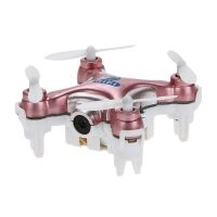 Квадрокоптер Cheerson CX-10W Nano Wi-Fi с камерой 2.4 ГГц Розо (CX-10Wp)