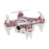 Квадрокоптер Cheerson CX-10W Nano Wi-Fi с камерой 2.4 ГГц Розо (CX-10Wp)
