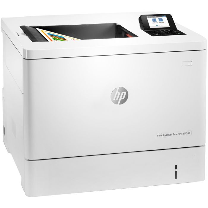 Лазерний принтер HP Color LaserJet Enterprise M554dn (7ZU81A) зображення 2