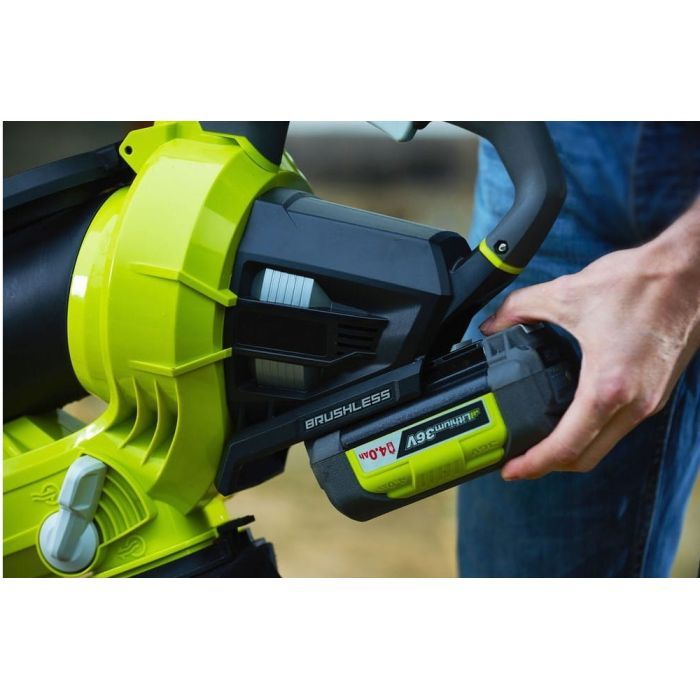 Пылесос садовый Ryobi MaxPower RBV36B (без АКБ и ЗУ) (5133002524) изображение 4