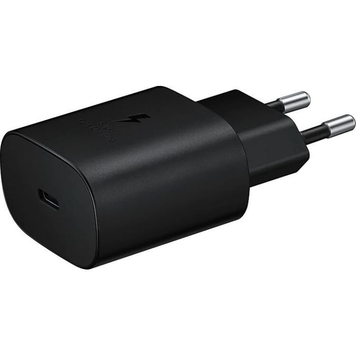 Зарядное устройство Samsung 25W Travel Adapter Black (EP-TA800NBEGRU)