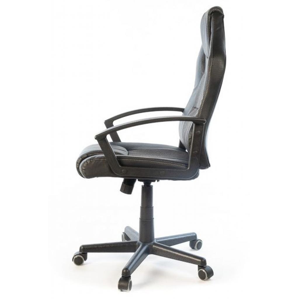 Офісне крісло Аклас Анхель PL TILT чорно-синій (20996) зображення 3