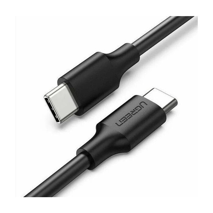 Дата кабель USB-C to USB-C 1.0m US286 3A Black Ugreen (50997)