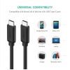 Дата кабель USB-C to USB-C 1.0m US286 3A Black Ugreen (50997) зображення 3