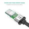 Дата кабель USB-C to USB-C 1.0m US286 3A Black Ugreen (50997) зображення 5