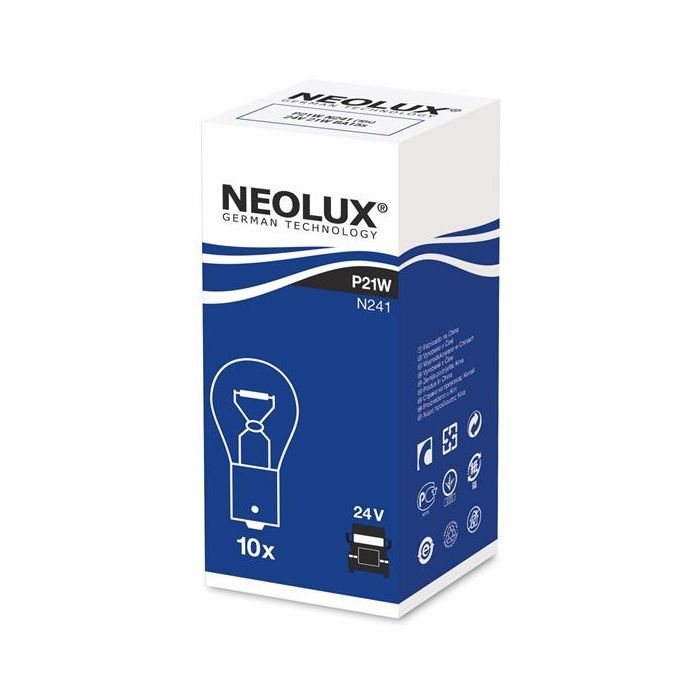 Автолампа Neolux 21W (N241) изображение 2