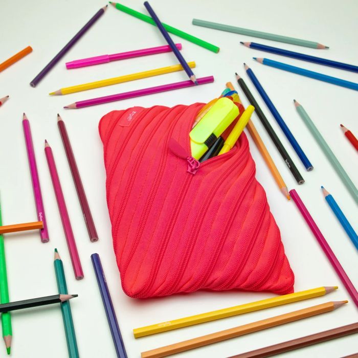 Пенал Zipit Neon Jumbo Dazzling Pink (ZTJ-NN-3) изображение 3