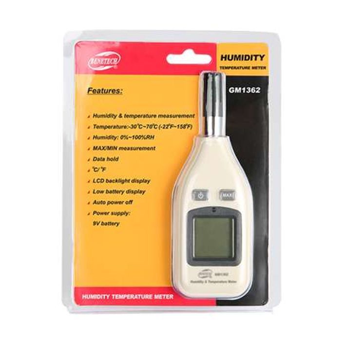 Термо-гигрометр Benetech 0-100, -30-70C (GM1362) изображение 5