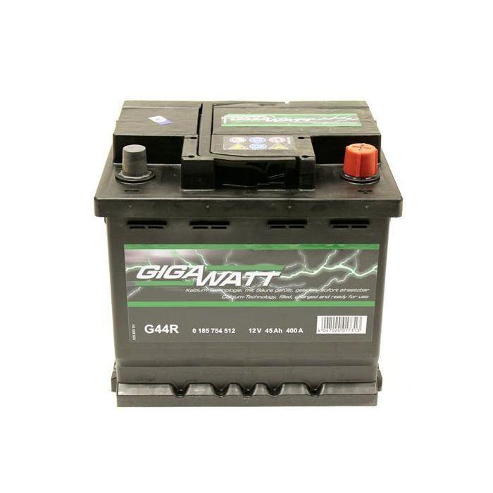 Аккумулятор автомобильный GigaWatt 45А (0185754512)