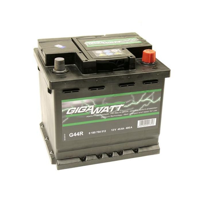 Аккумулятор автомобильный GigaWatt 45А (0185754512) изображение 3
