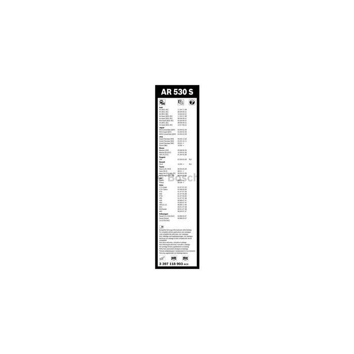 Щетка стеклоочистителя Bosch 3 397 118 903 изображение 5