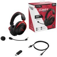 Навушники HyperX Cloud II Wireless Black-red (HHSC2X-BA-RD/G) зображення 7