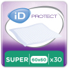 Пеленки для младенцев ID Proteсt Super 60 x 60 см. 30 шт. (5414874004012_5411416047902)