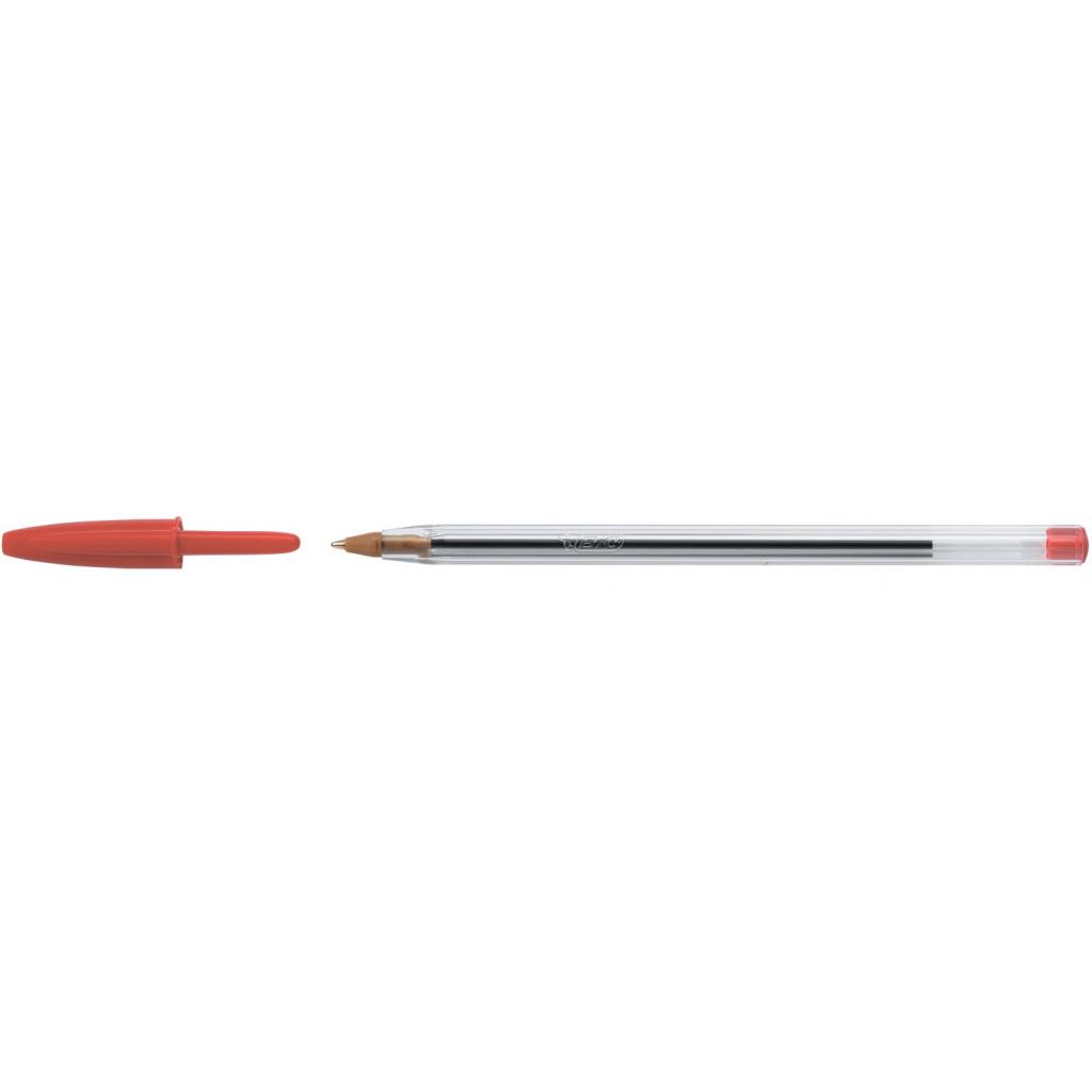 Ручка шариковая Bic Cristal, красная (bc847899)