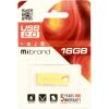USB флеш накопичувач Mibrand 16GB Taipan Gold USB 2.0 (MI2.0/TA16U2G) зображення 2