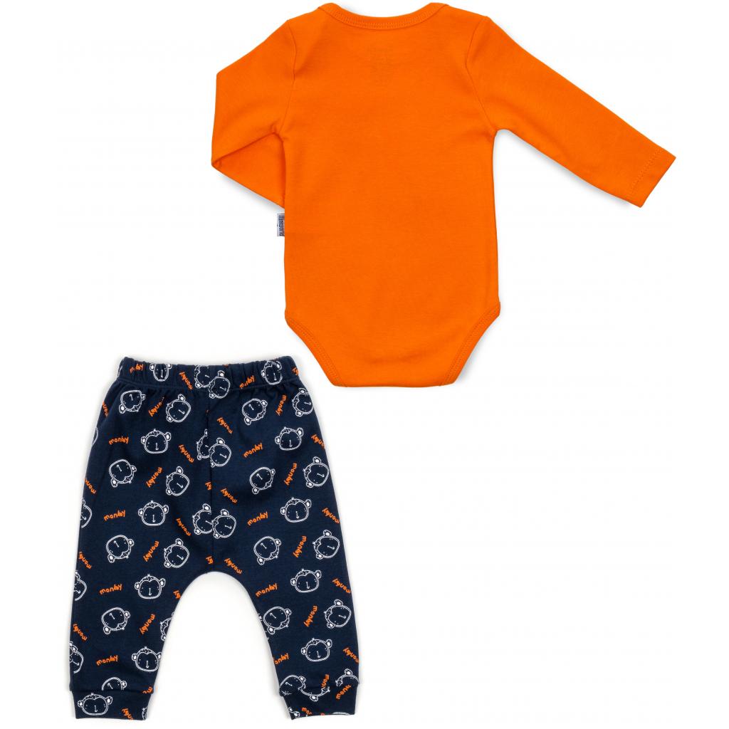 Боди Miniworld с брюками (15056-68B-orange) изображение 4