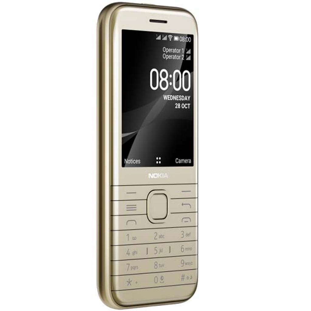Мобільний телефон Nokia 8000 DS 4G Gold зображення 5