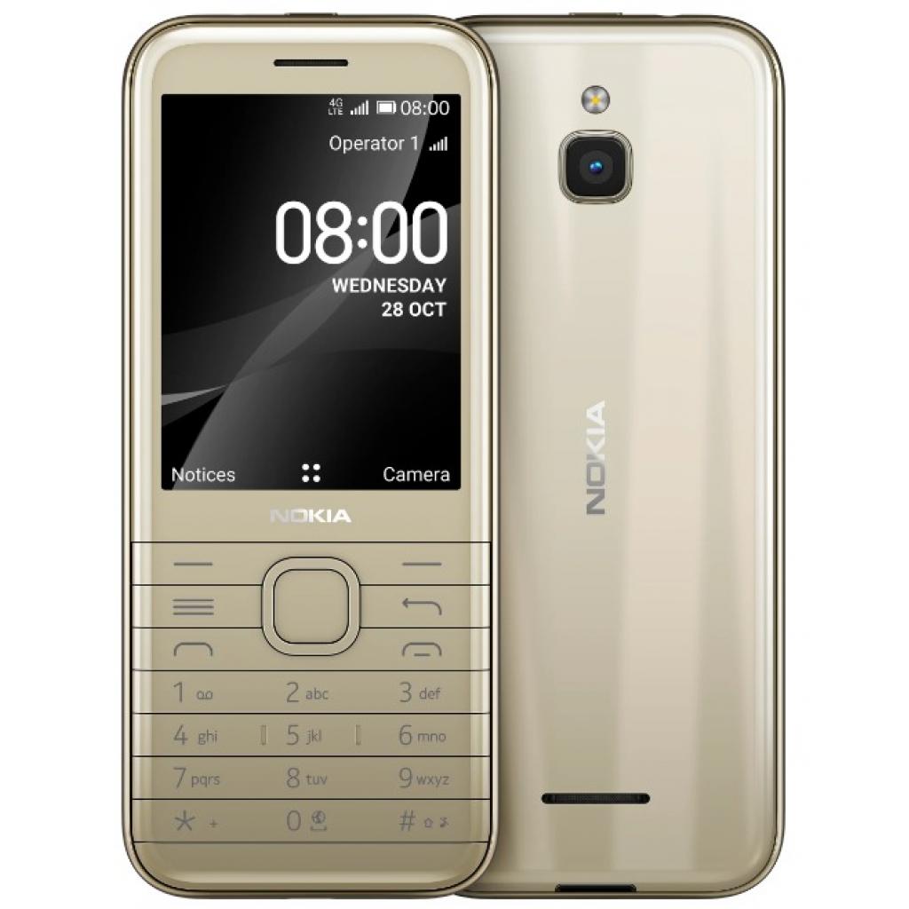Мобильный телефон Nokia 8000 DS 4G Gold изображение 7