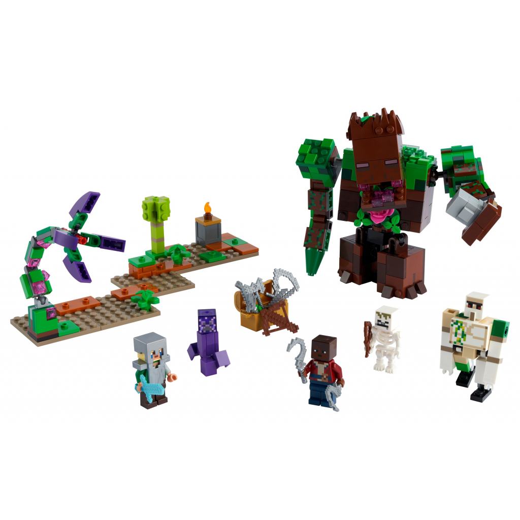 Конструктор LEGO Minecraft Мерзость из джунглей 489 деталей (21176) изображение 2