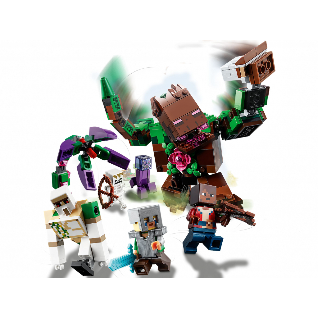 Конструктор LEGO Minecraft Гидота з джунглів 489 деталей (21176) зображення 5