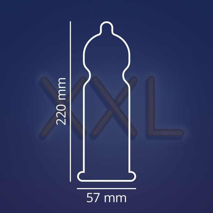 Презервативы Contex Extra Large увеличенного размера с силиконовой смазкой 12 шт (5060040302231) изображение 4