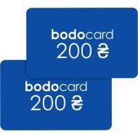 Подарунковий сертифікат ASUS bodocard 200+200 (bodocard_200+200)
