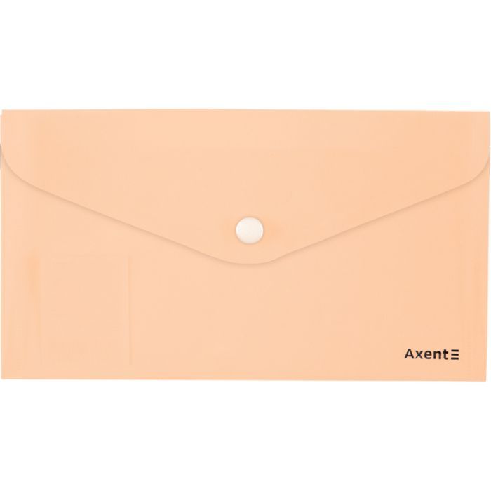 Папка - конверт Axent DL 180мкм Pastelini Персиковая (1414-42-A)