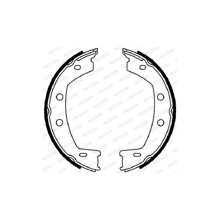 Тормозные колодки FERODO FSB4032