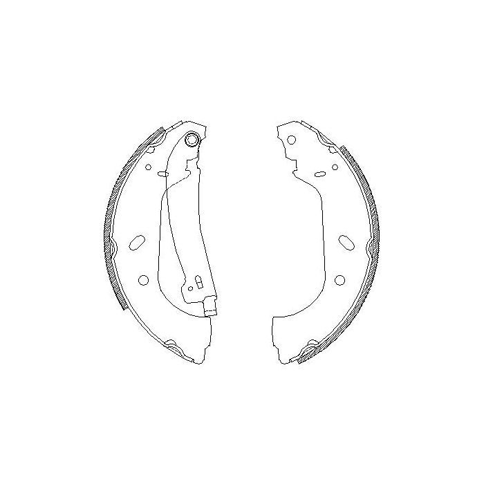 Гальмівні колодки REMSA 4417.01