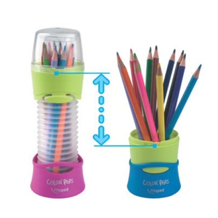 Олівці кольорові Maped Color Peps Classic 12 кол. розсувний пенал (MP.683212) зображення 3