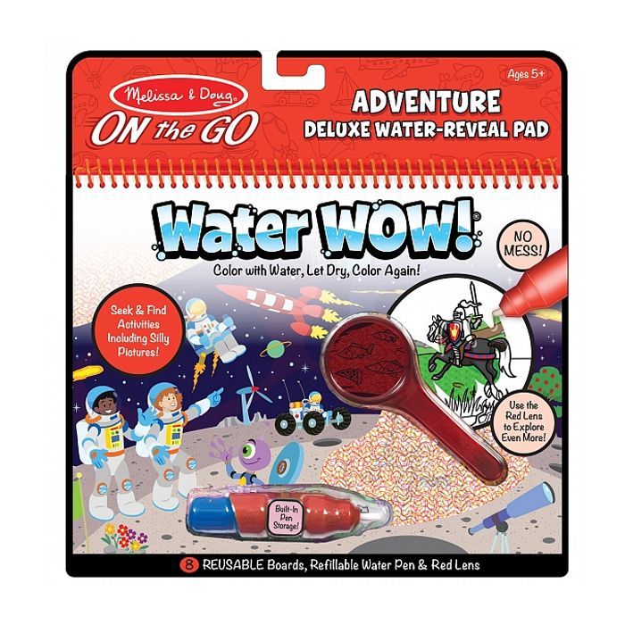 Набір для творчості Melissa&Doug Мега-водна чарівна розмальовка Пригоди (MD30172)