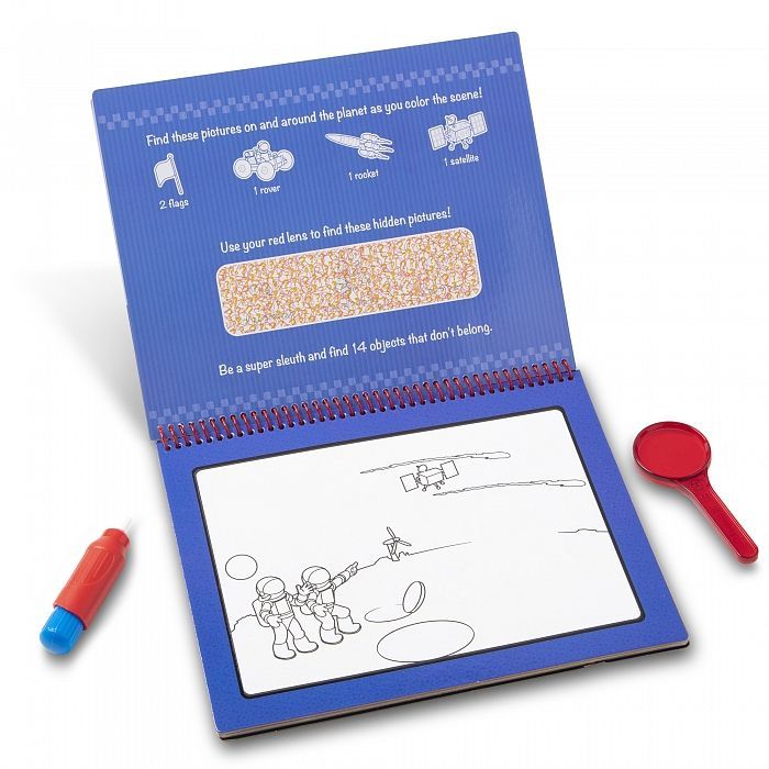 Набір для творчості Melissa&Doug Мега-водна чарівна розмальовка Пригоди (MD30172) зображення 2