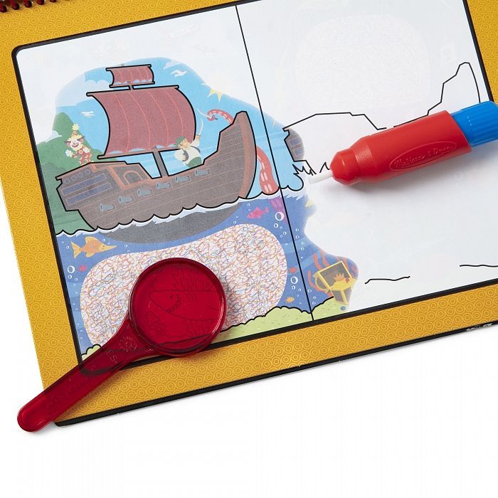 Набір для творчості Melissa&Doug Мега-водна чарівна розмальовка Пригоди (MD30172) зображення 5
