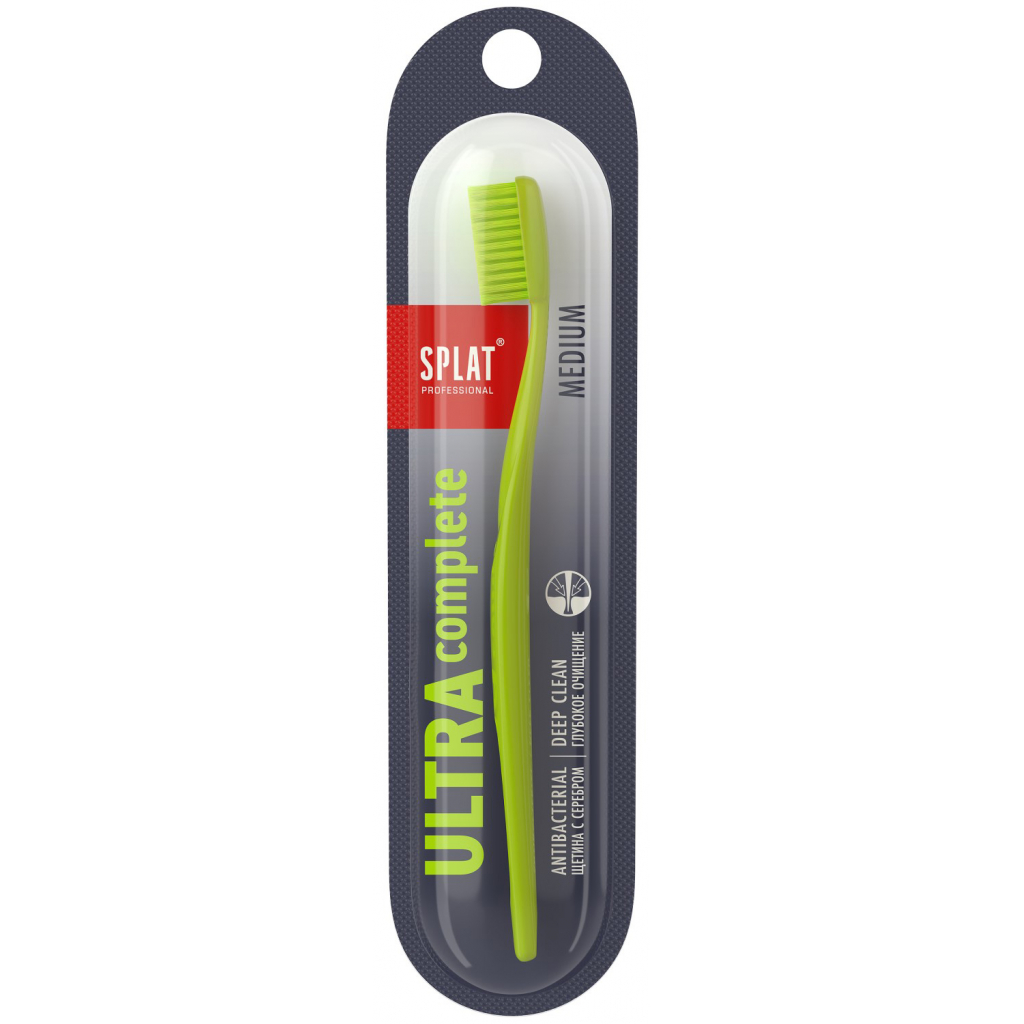 Зубная щетка Splat Professional Ultra Complete Medium Зеленая (4603014012241)