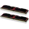 Модуль памяти для компьютера DDR4 32GB (2x16GB) 3200 MHz IRDM Black Goodram (IR-X3200D464L16A/32GDC) изображение 2