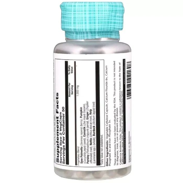 Мультивітамін Solaray Комплекс Для Підтримки Функції простати, Prostate Blend SP-1 (SOR-02160) зображення 2