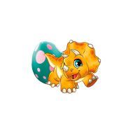 Игровой набор #sbabam растущий в яйце Dino Eggs Winter - Зимние динозавры (T059-2019) изображение 11
