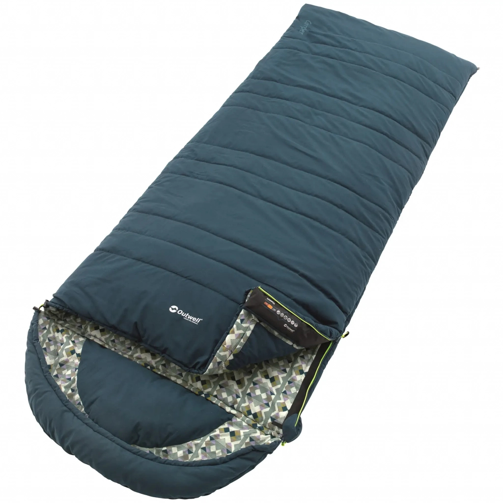 Спальный мешок Outwell Camper 0C Blue Right (929228)