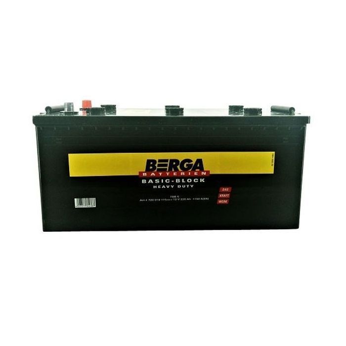 Аккумулятор автомобильный Berga Truck Basicblock 220Ah (720018115)