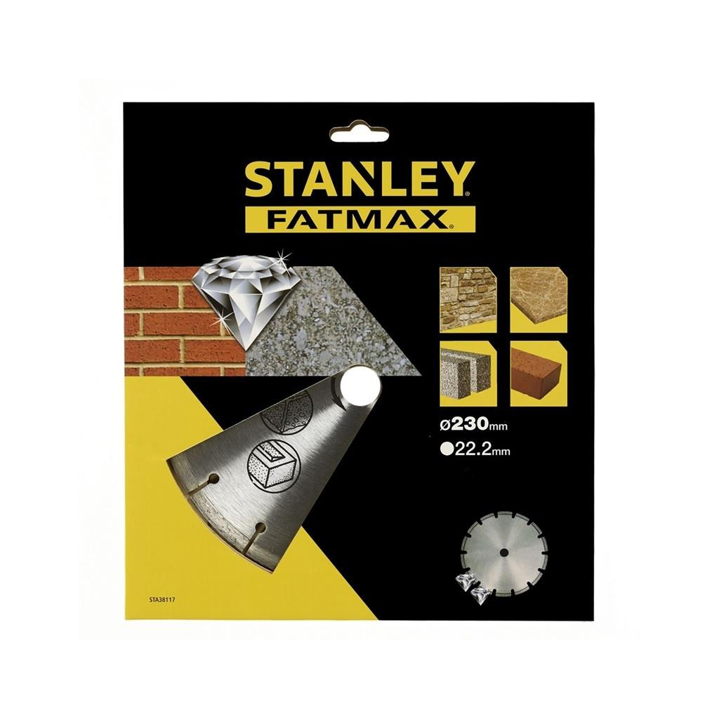 Диск пильный Stanley алмазный 125x22.2 бетон/кирпич сегментированный (STA38107) изображение 2