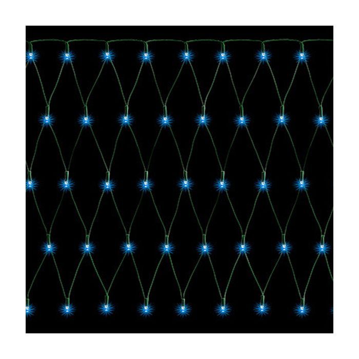 Гирлянда Jumi Сетка 100 LED, 1x1 м, голубой (5900410537583)