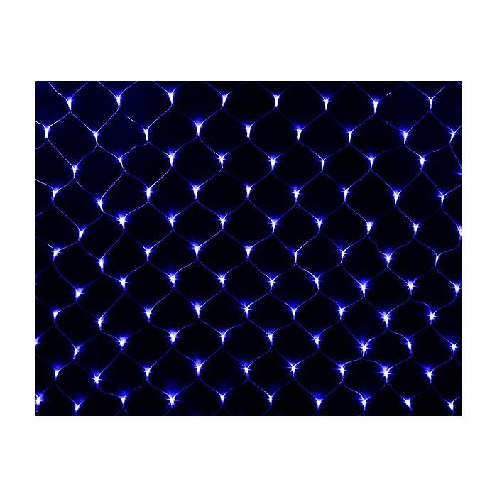 Гирлянда Jumi Сетка 100 LED, 1x1 м, голубой (5900410537583) изображение 2