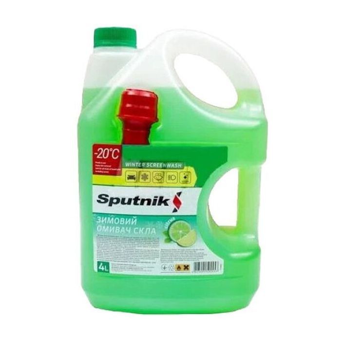 Омивач автомобільний SPUTNIK -20C 4л Lemon (701009)