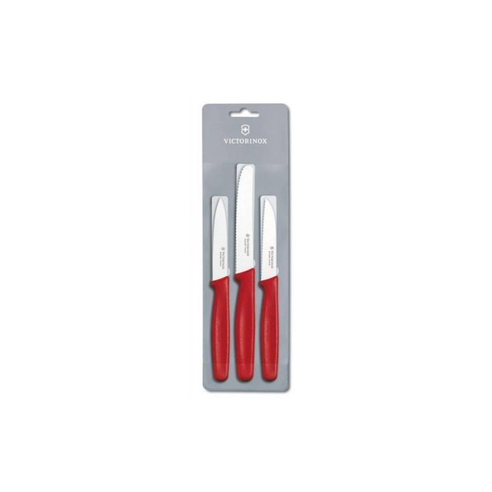 Набор ножей Victorinox Standard Paring Set Red (5.1111.3)