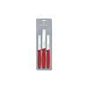 Набір ножів Victorinox Standard Paring Set Red (5.1111.3)