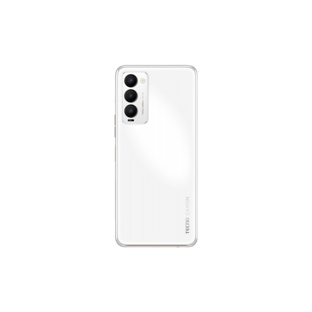 Мобільний телефон Tecno CH6n (Camon 18 6/128Gb) Ceramic White (4895180773341) зображення 2