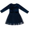 Плаття дитяче Breeze велюрове з фатиновою спідницею (16968-164G-blue) зображення 2