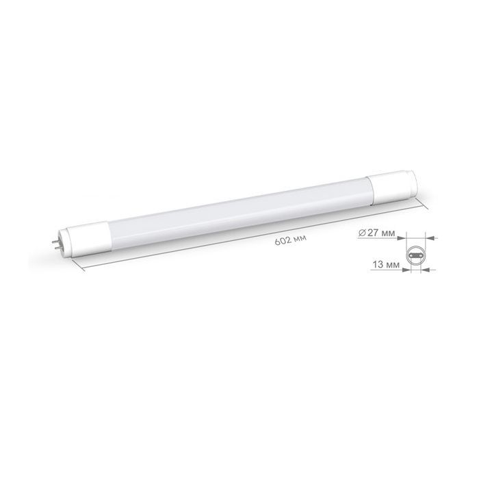 Лампочка TITANUM LED T8 10W 0.6M 6500K (TL-T8-10066)